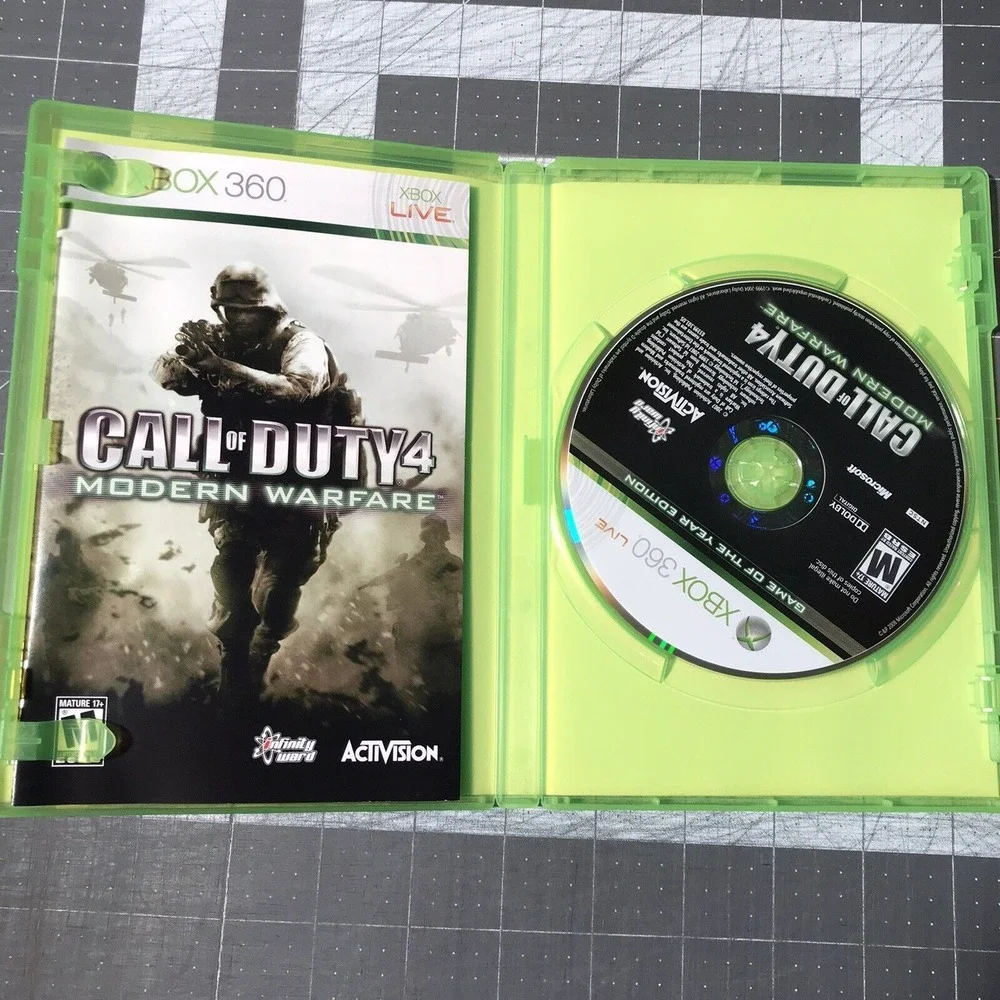 Xbox 360 Battlefield Baseball 2K6 2K11 COD4 Batman Games